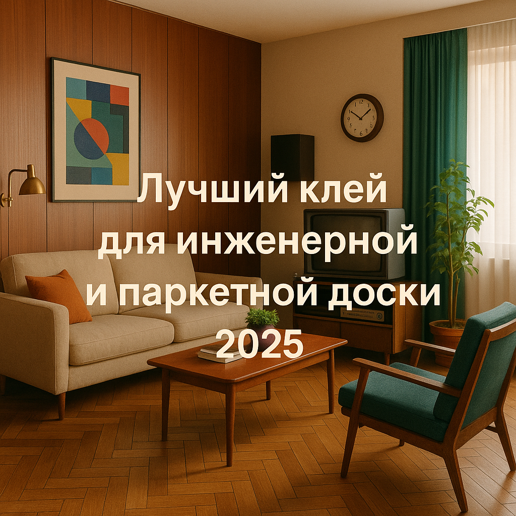 Эластичный клей для палубы, ёлки и модулей — для квартир и загородных домов