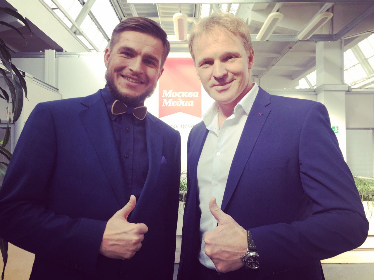 Алексей Кобелюк на мероприятии Москва Медиа