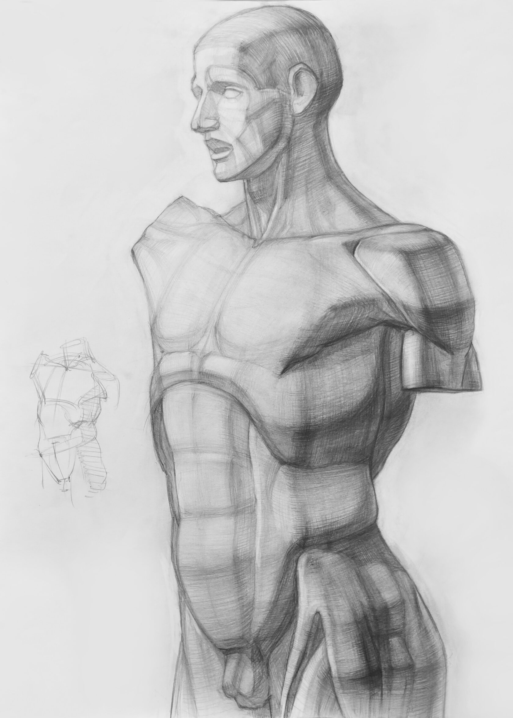 Натюрморт из семи геометрических тел