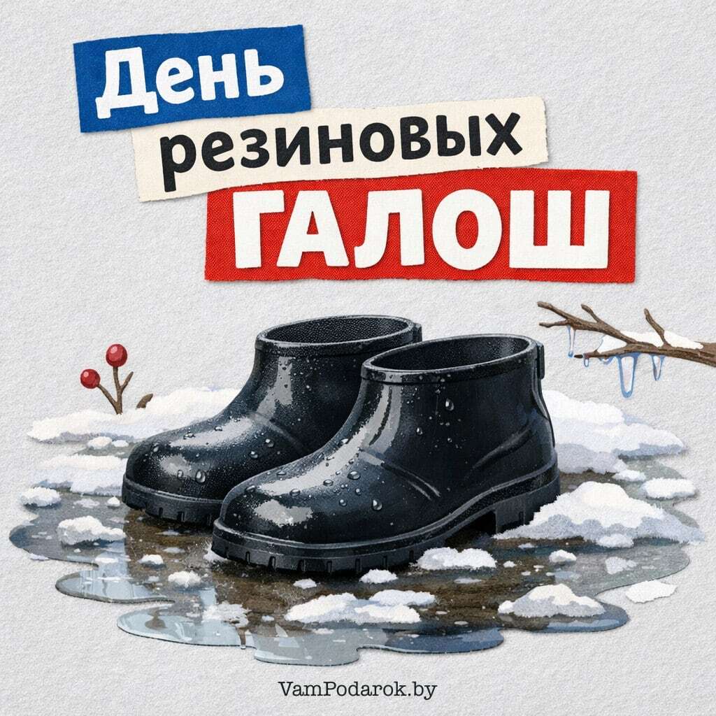 День рождения резиновых галош