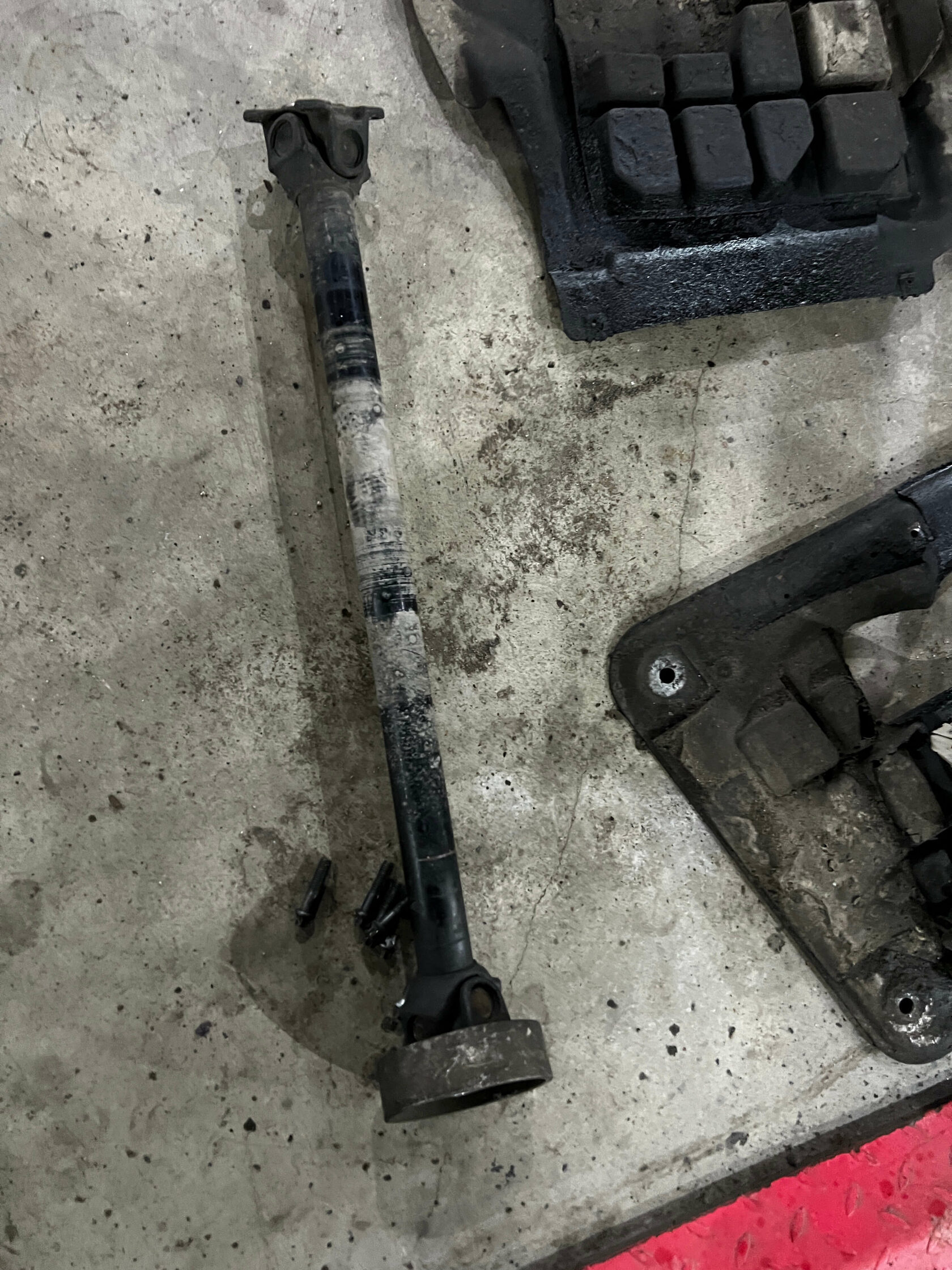 Снятие кардана BMW X3