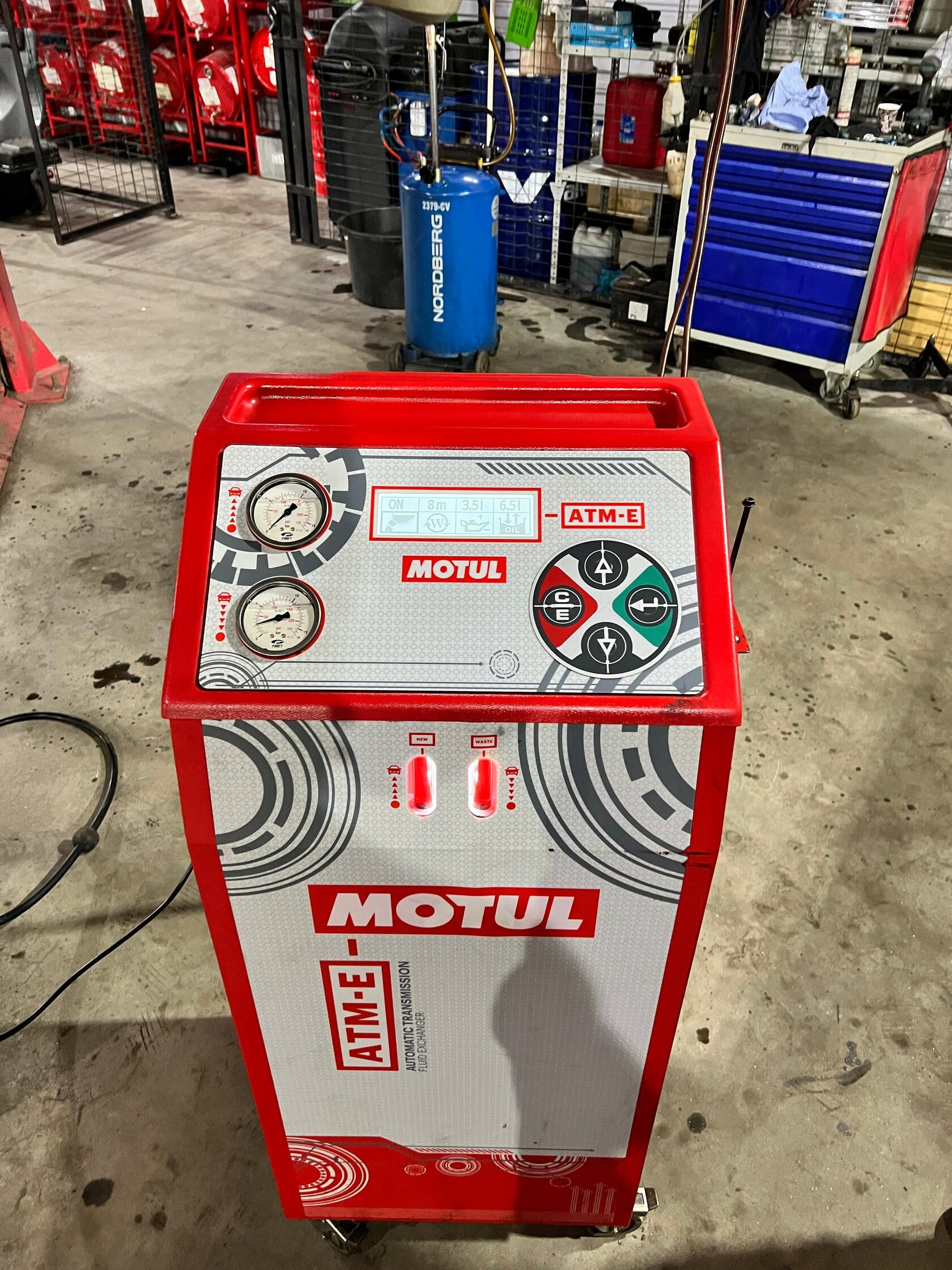 Результат замены масла в АКПП