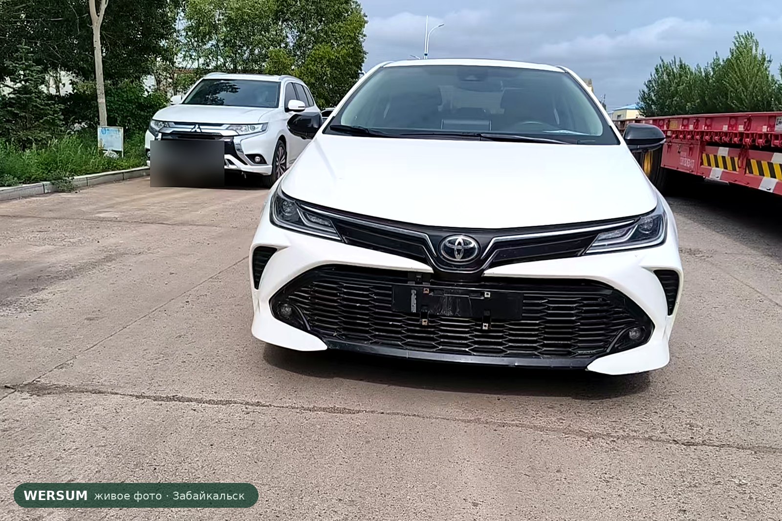 Toyota Corolla, вид спереди