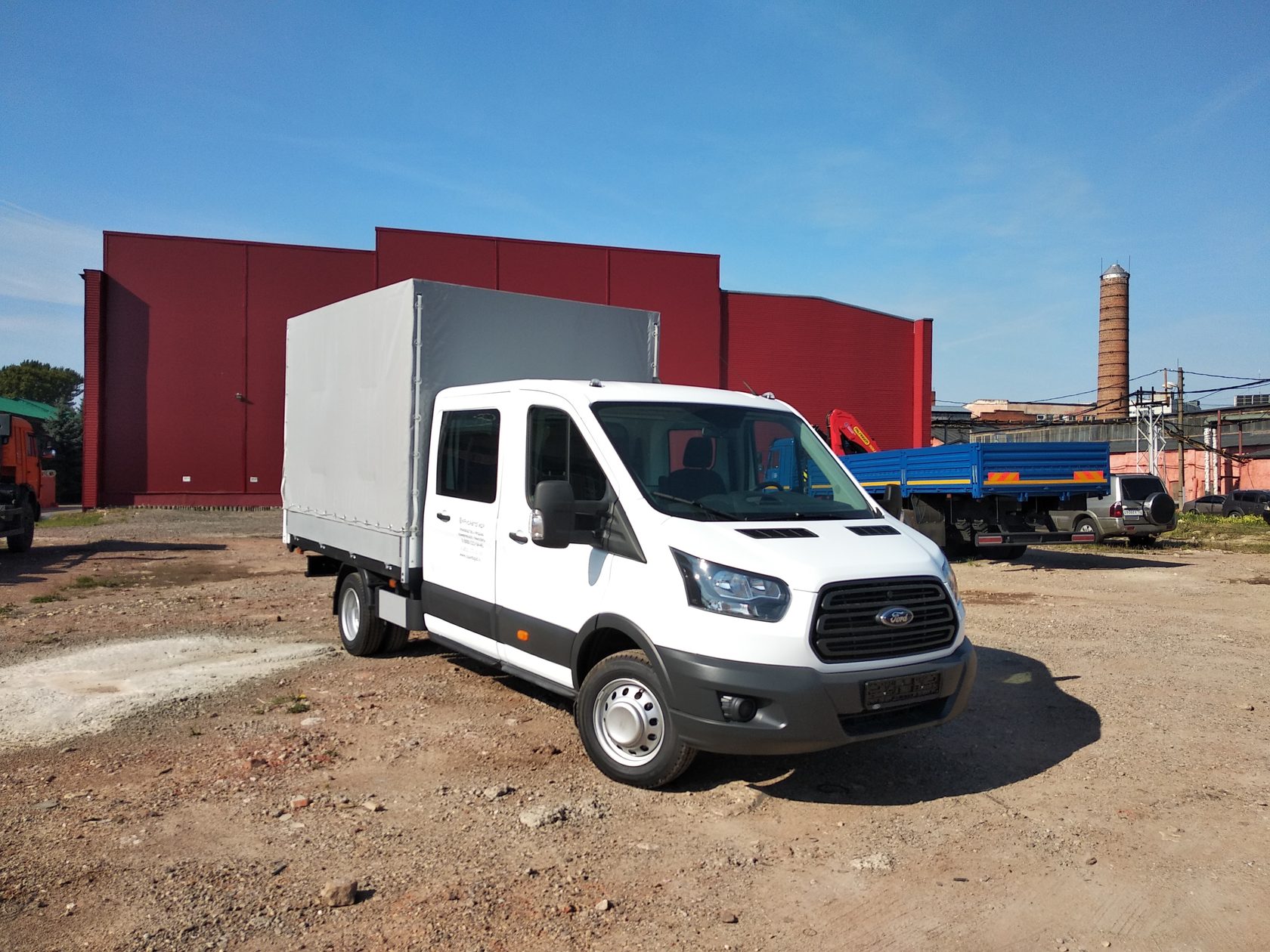 Купить бортовой FORD Transit с тентом и без по низкой цене