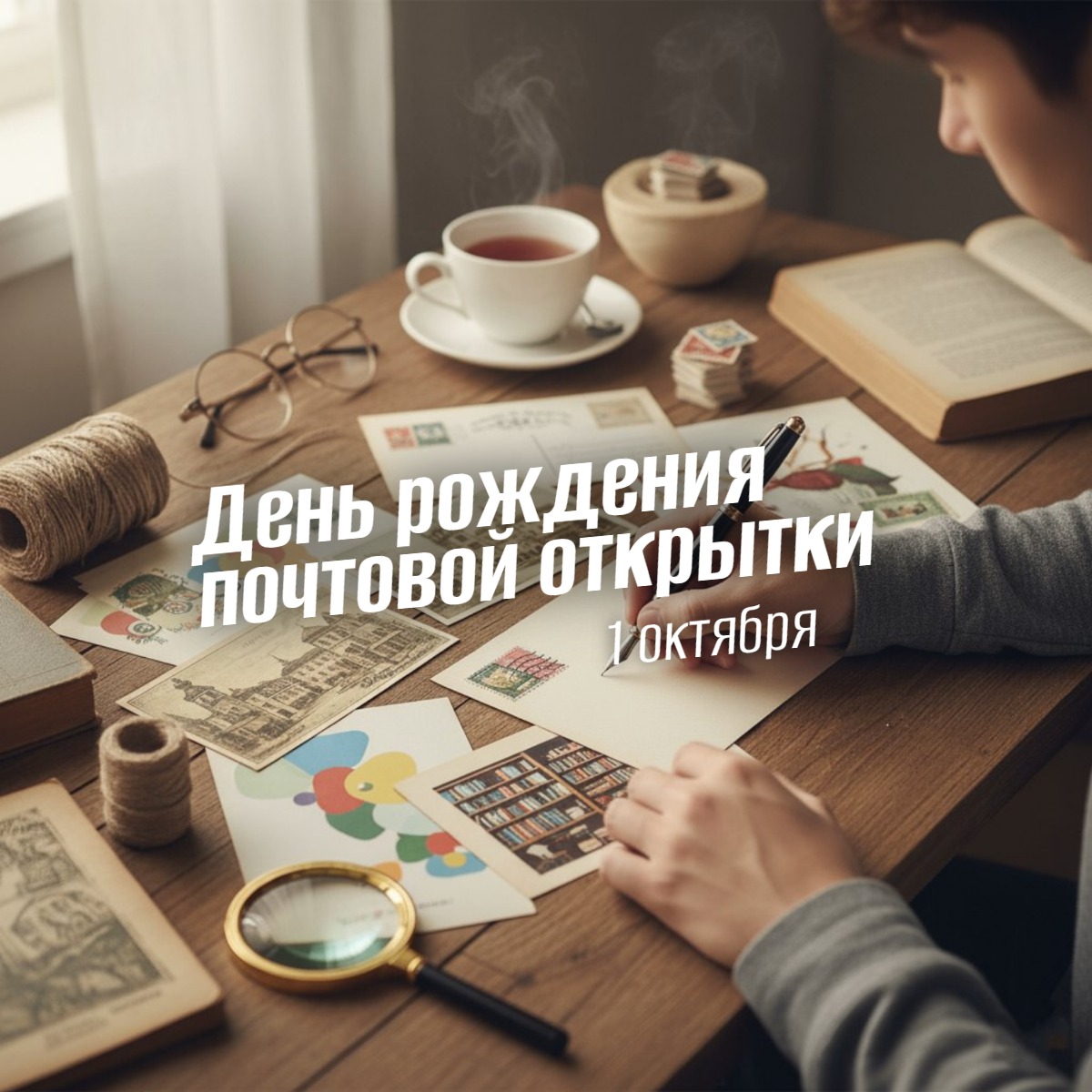 День почтовой открытки 1 октября 2025 geek hostel news