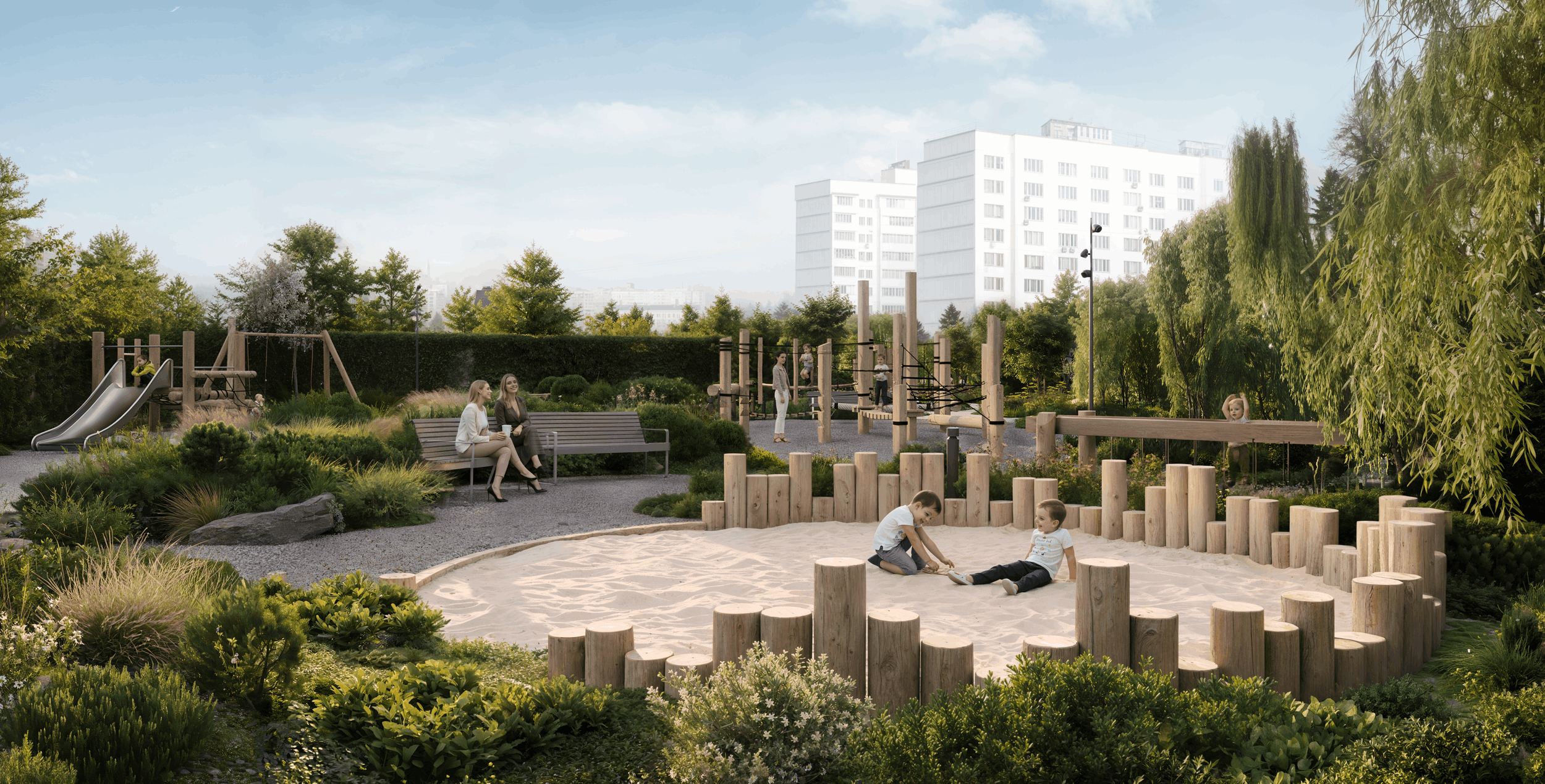 Ландшафтный двор