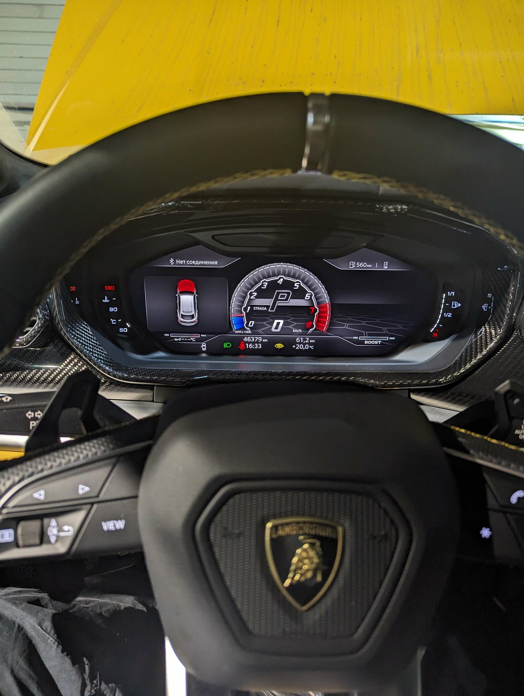 Результат обслуживания Lamborghini Urus