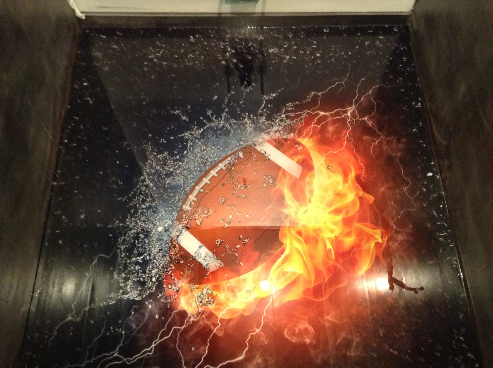 Наливной 3д пол