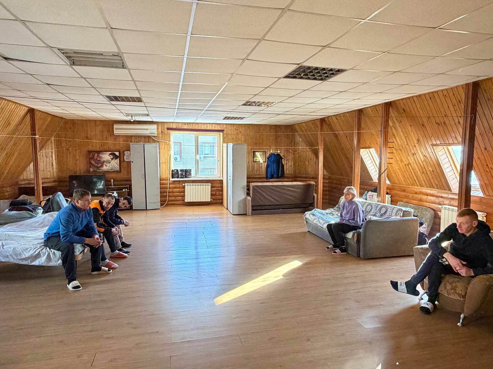 Внутренний двор фонда Святой князь Александр Невский