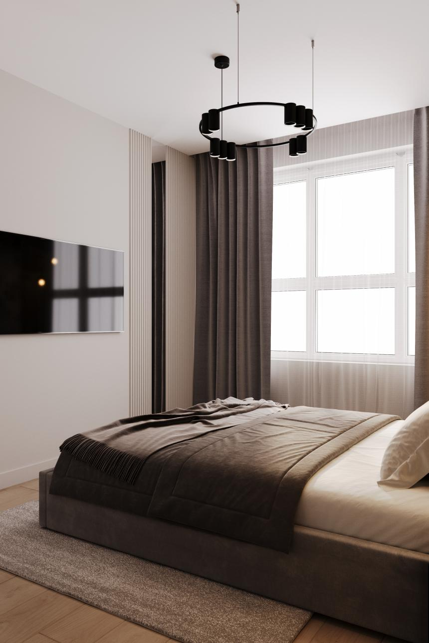 Дизайн квартиры 45 м² в ЖК Легенда, Тула — современный минимализм ...