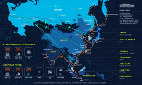Карта доставки грузов