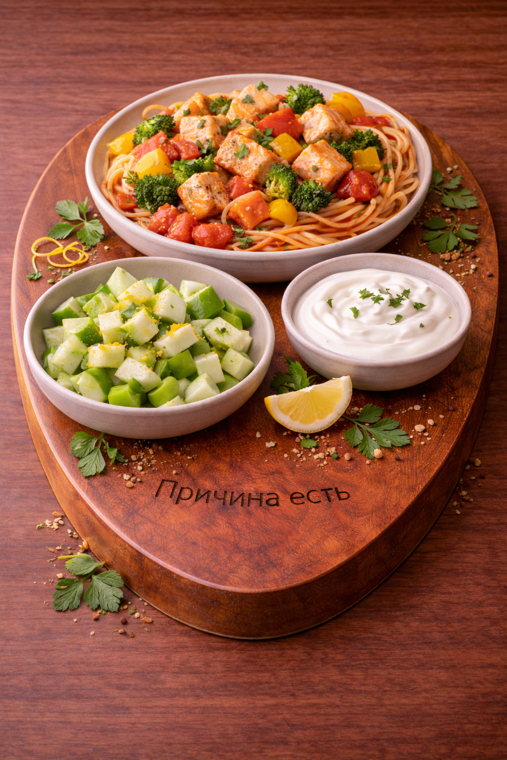 Заготовка для следующего блюда