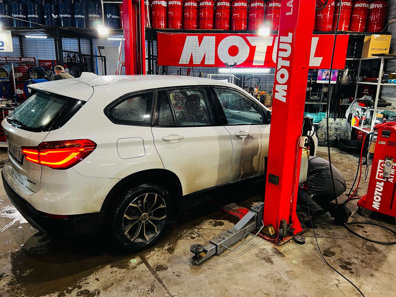 Замена масла в роботе BMW X1 F48 Getrag 7DCT300