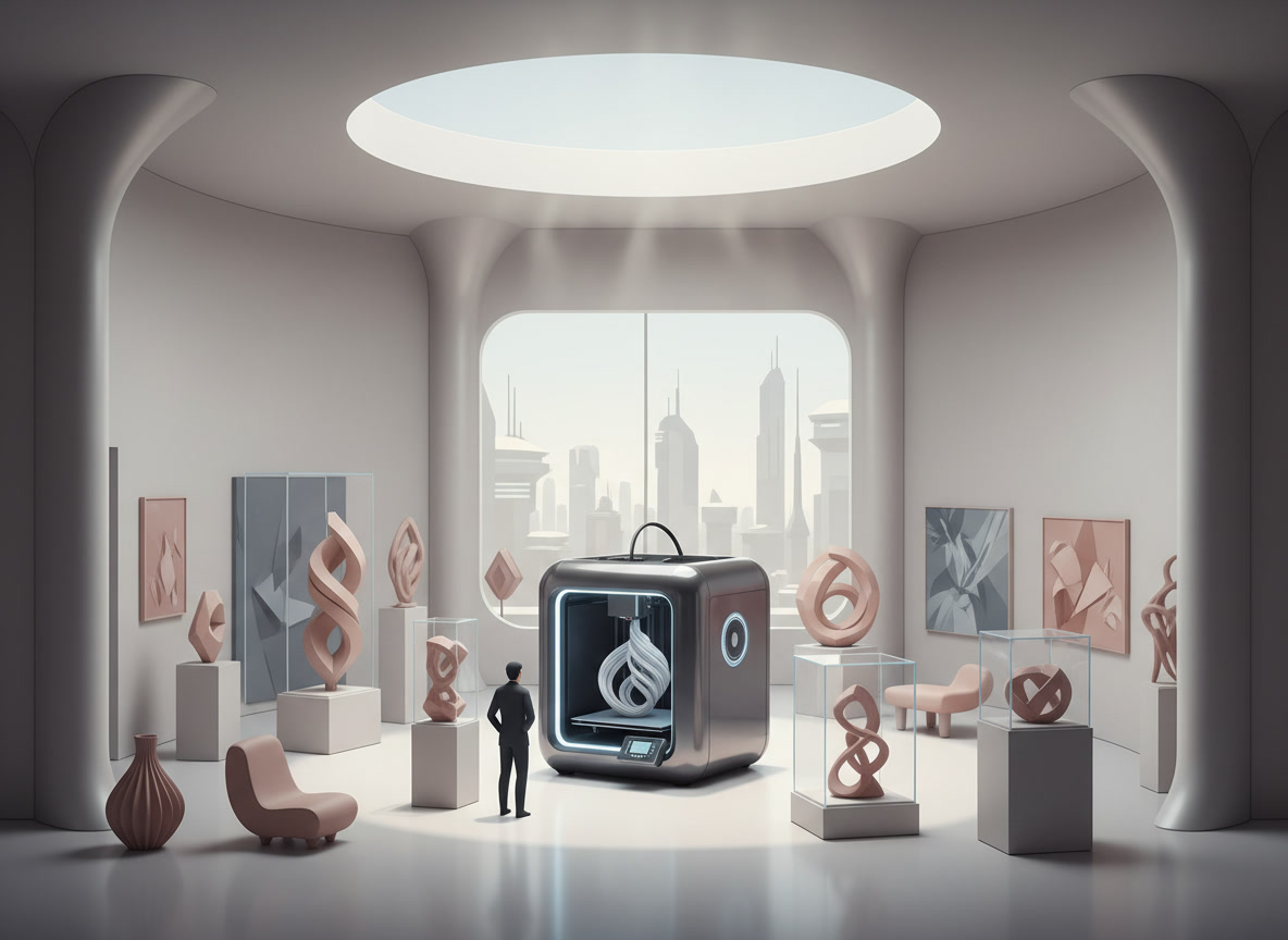 3D печать и культура: новые горизонты искусства, музеев и дизайна