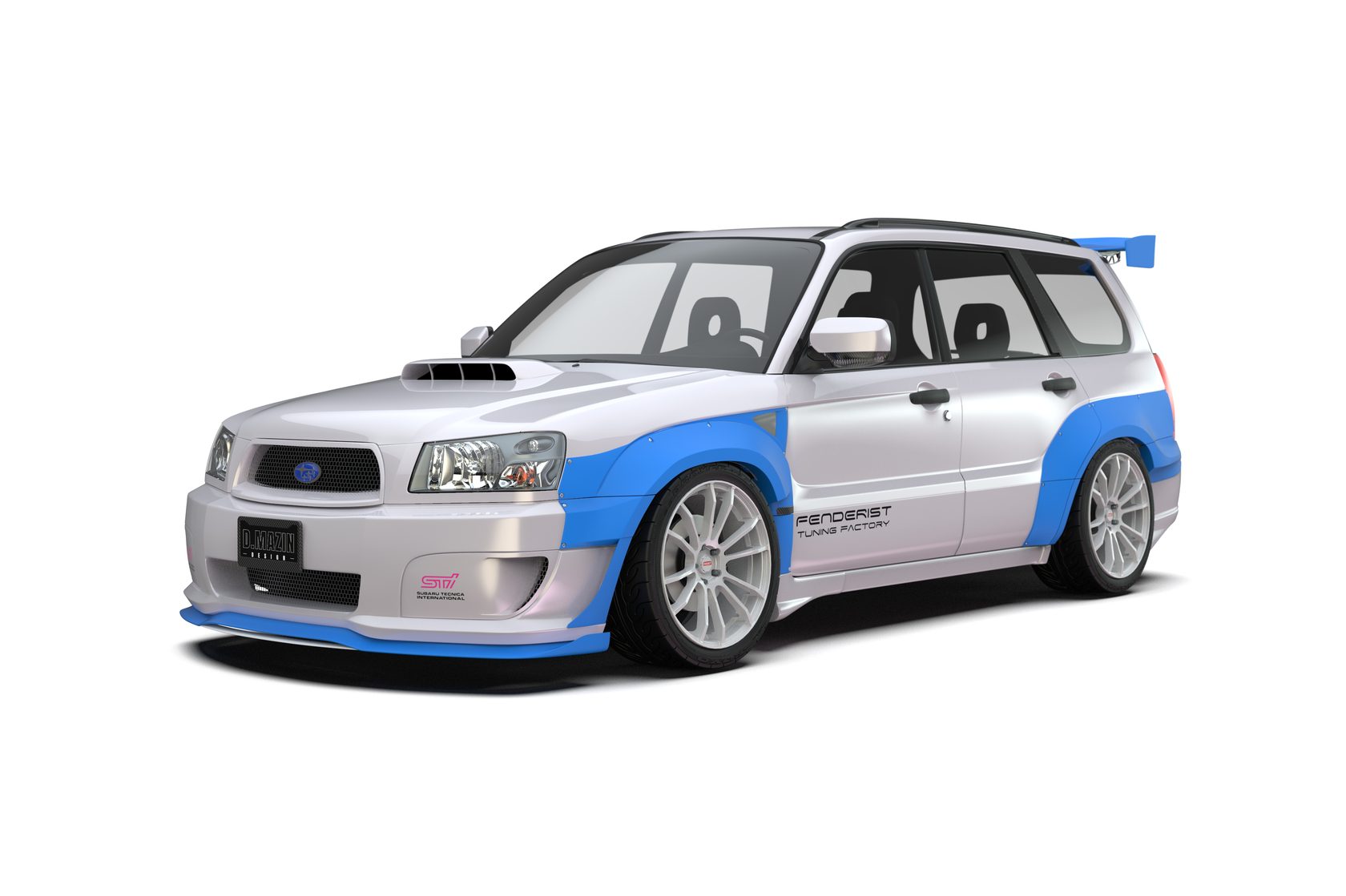 Fender Flares Set SUBARU FORESTER STI SG9 0205