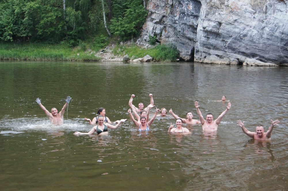 Баня купание Чусовая