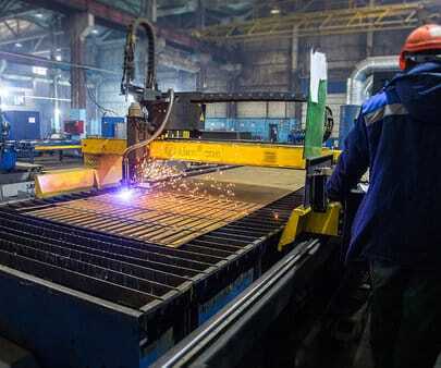 Производственный цех асфальтобетонных заводов