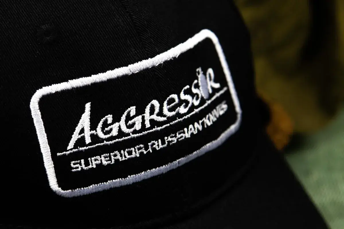 Кепка Aggressor Black — детали