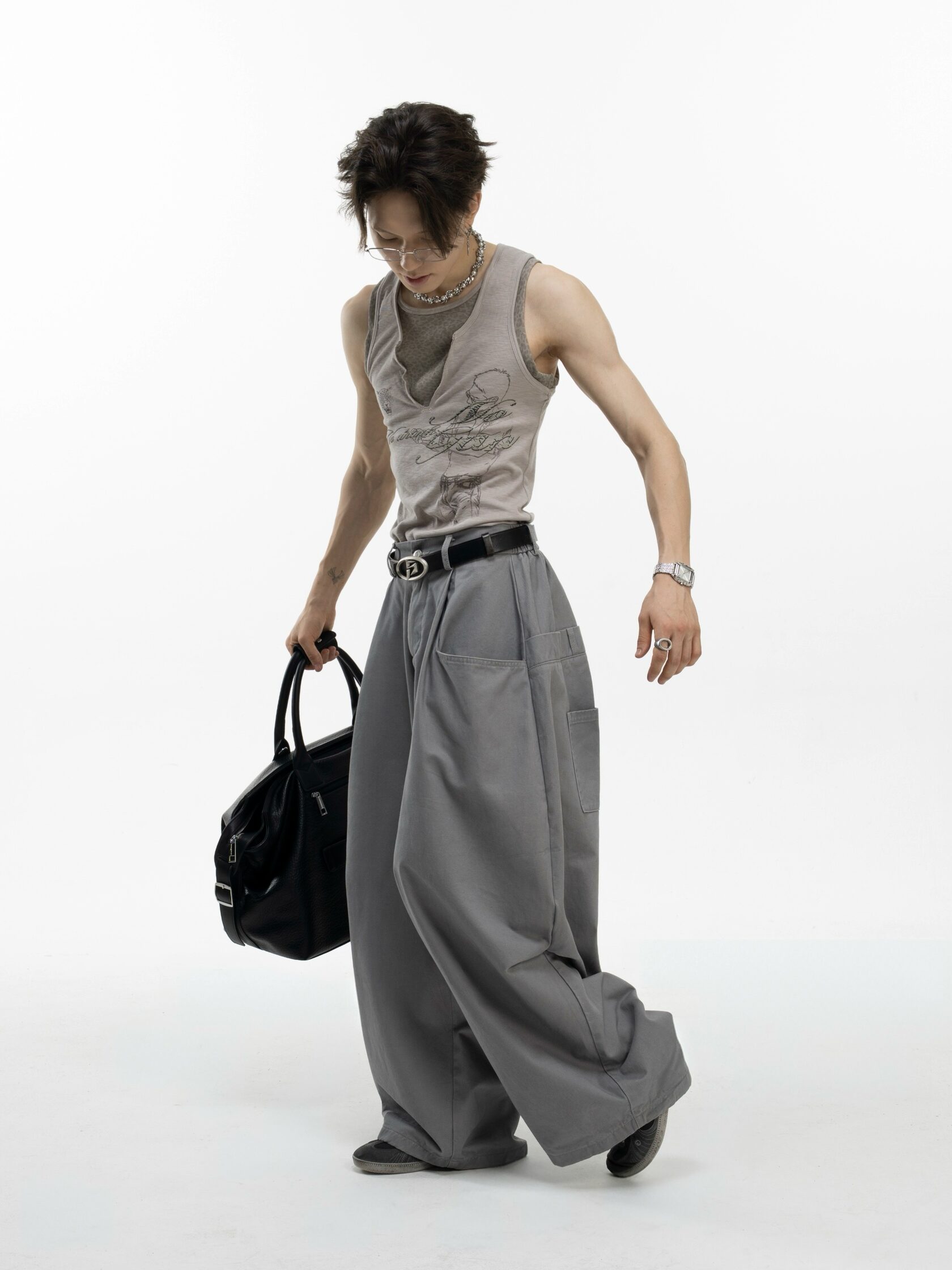 Брюки Oversize Structure Pants, дополнительное фото 1
