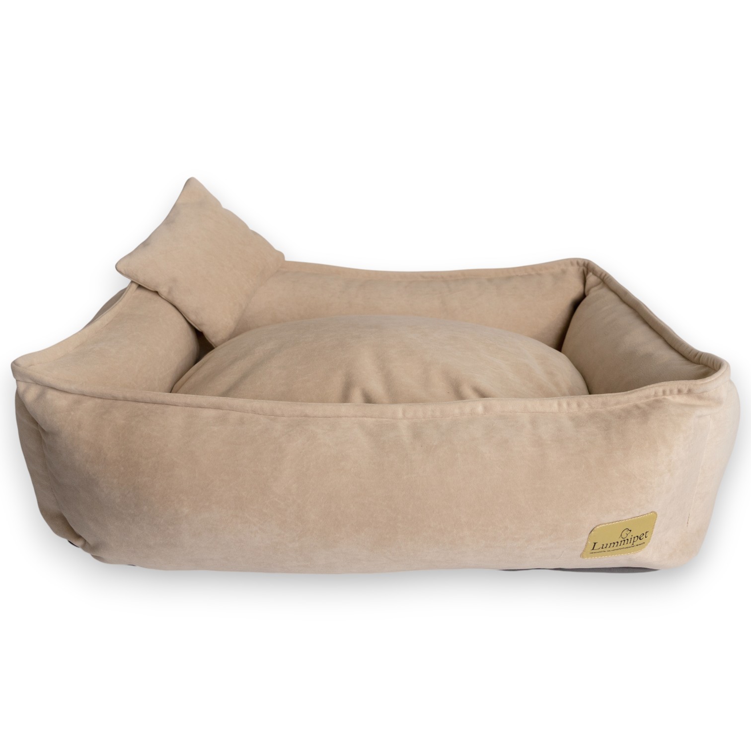 лежанка прямая бежевая