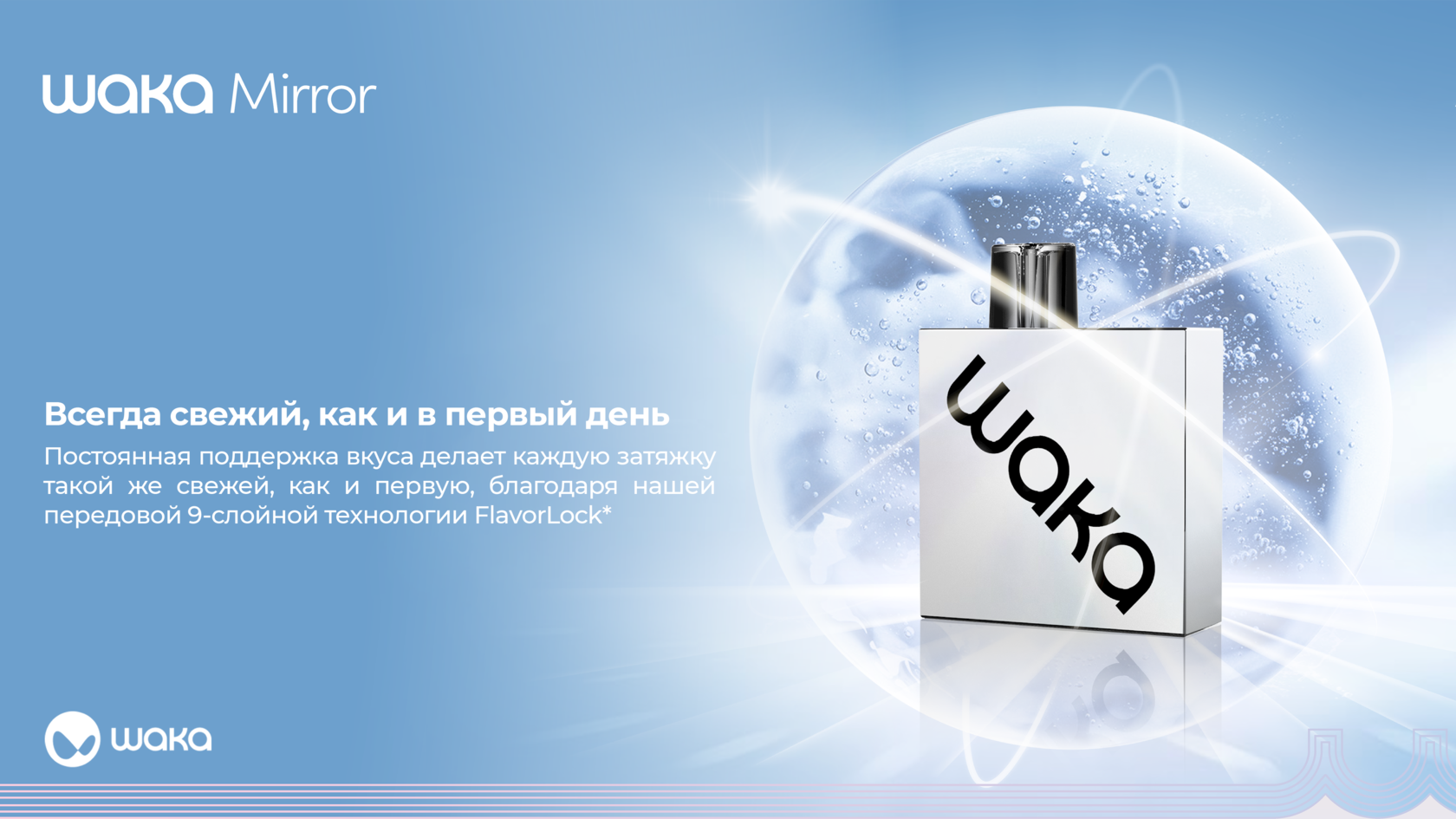 Эсдн это. Waka Mirror 4500. Waka Mirror Одноразка. Waka Mirror.