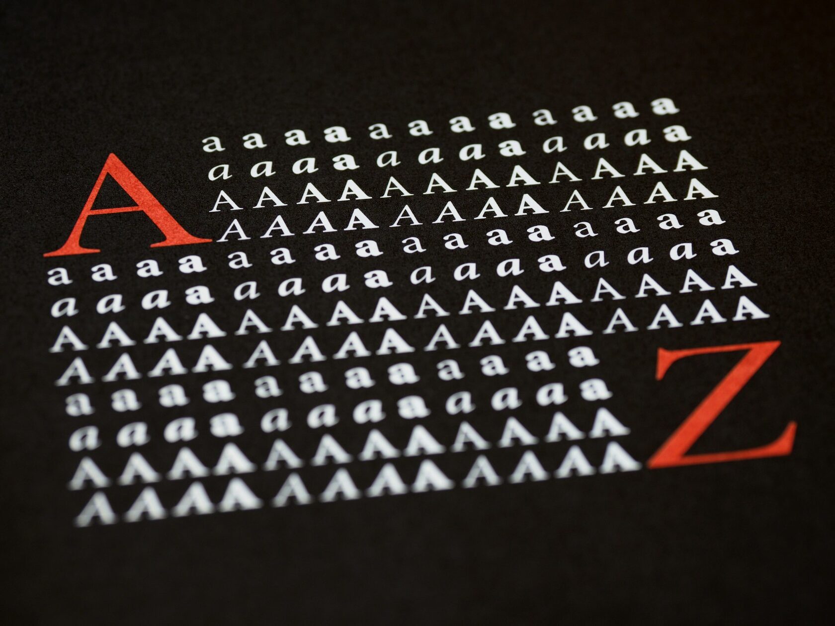 Print Poster Typography