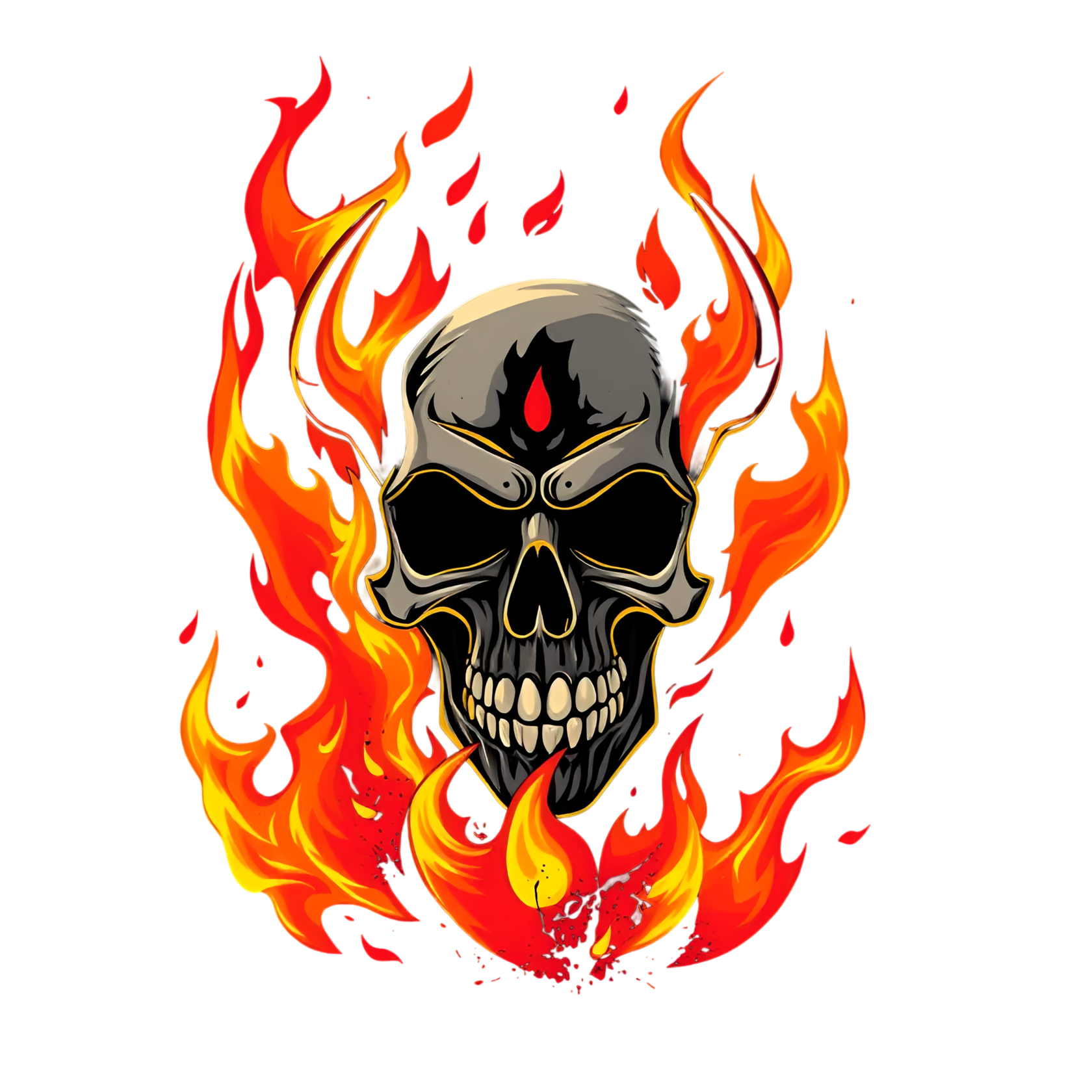TONKYSTYLE FLAME LOGO