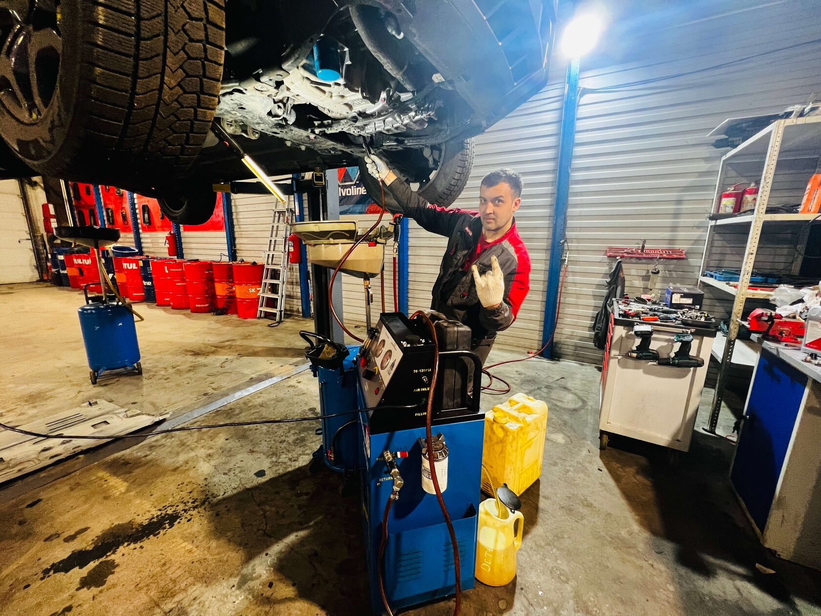 Замена масла в РКПП Jetour T2