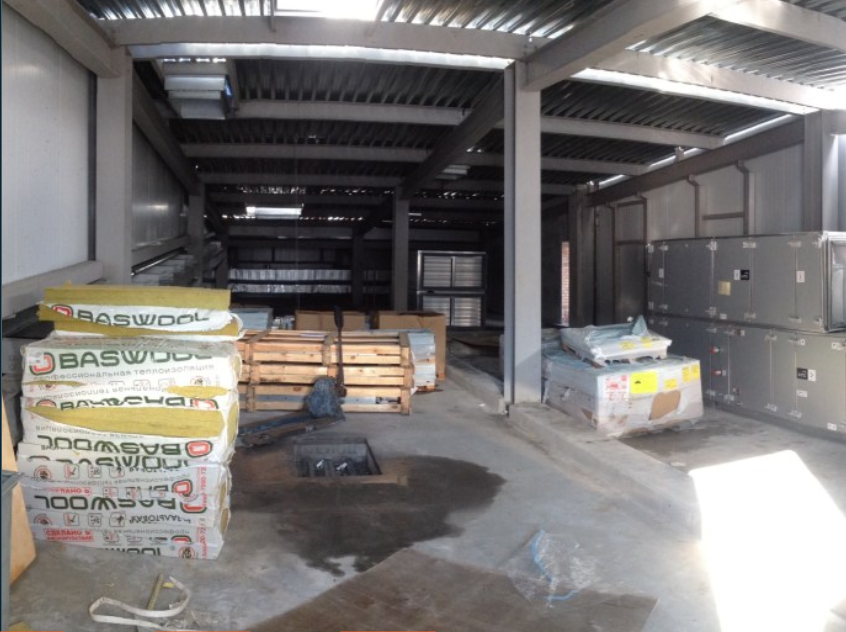 Строительство торгового центра