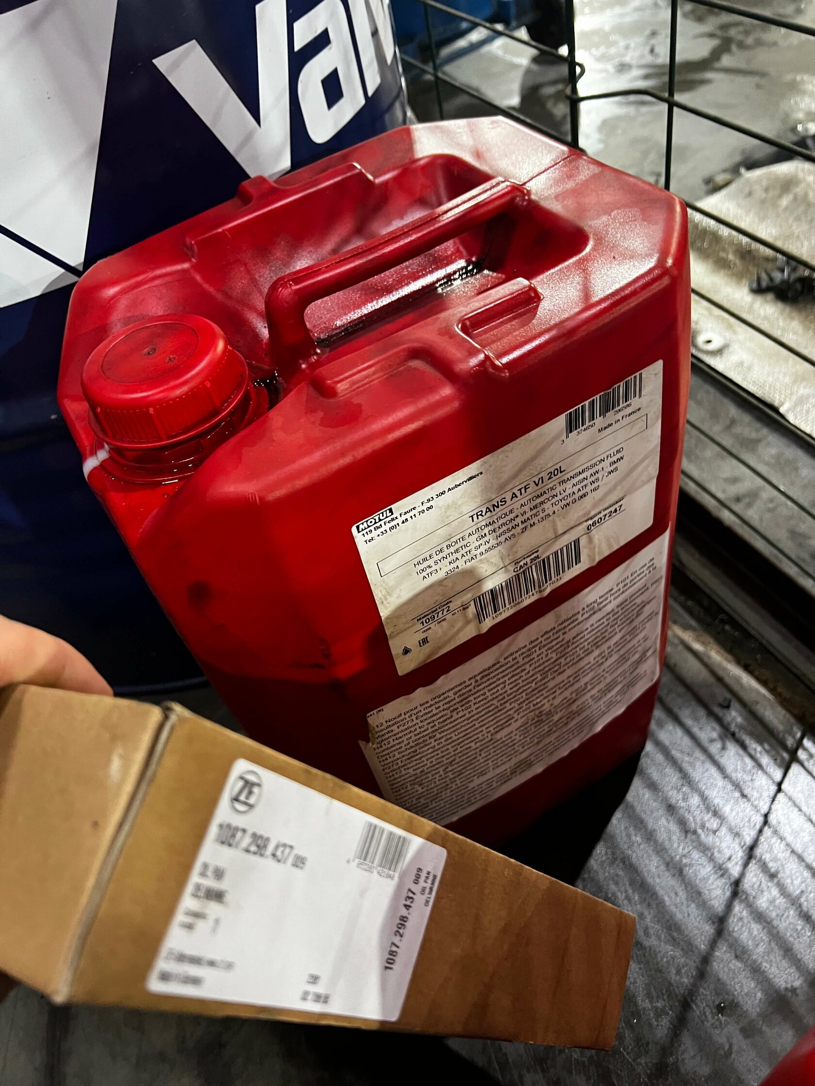 Оригинальный поддон ZF для АКПП BMW X7