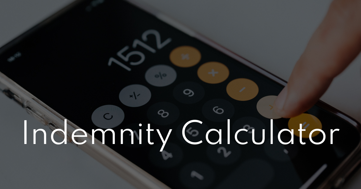 How To Calculate Indemnity In Bahrain