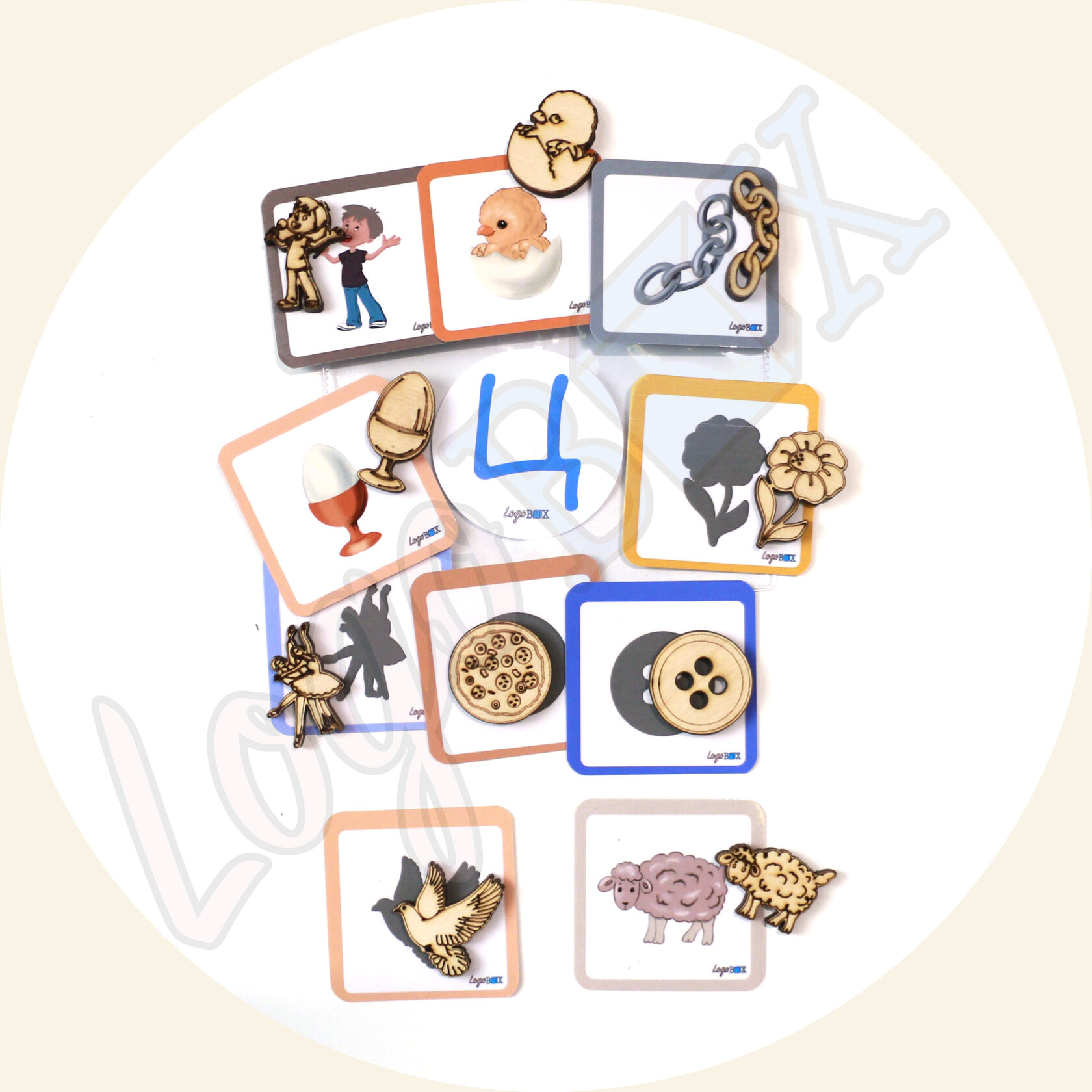 Карточки на звук "Ц"