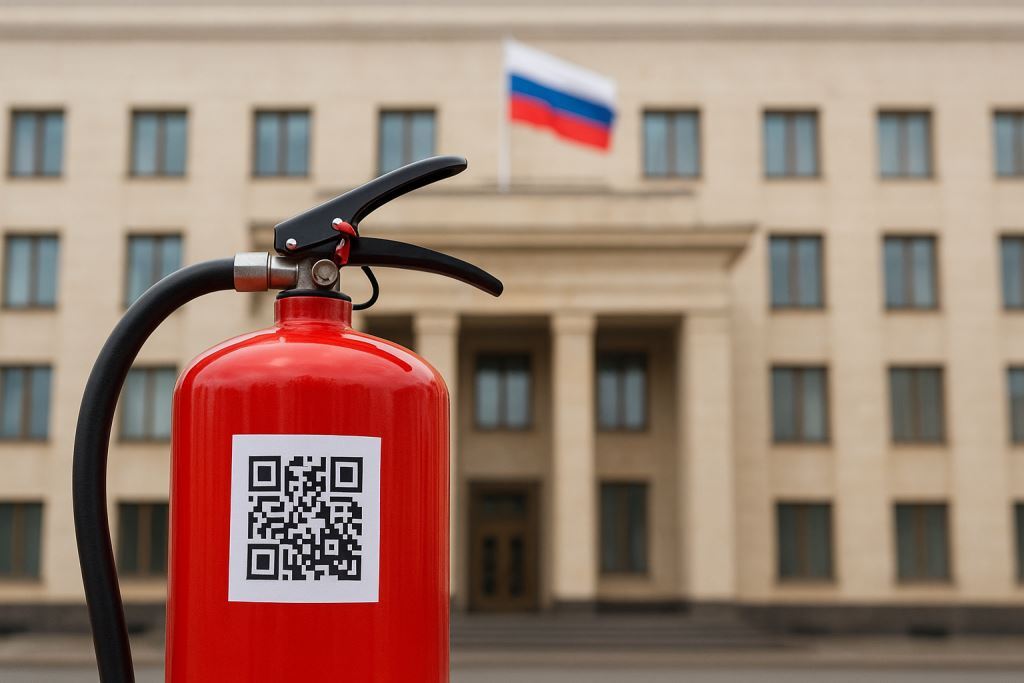 Подготовлен проект об обязательной маркировке средств пожаротушения и продукции ГО