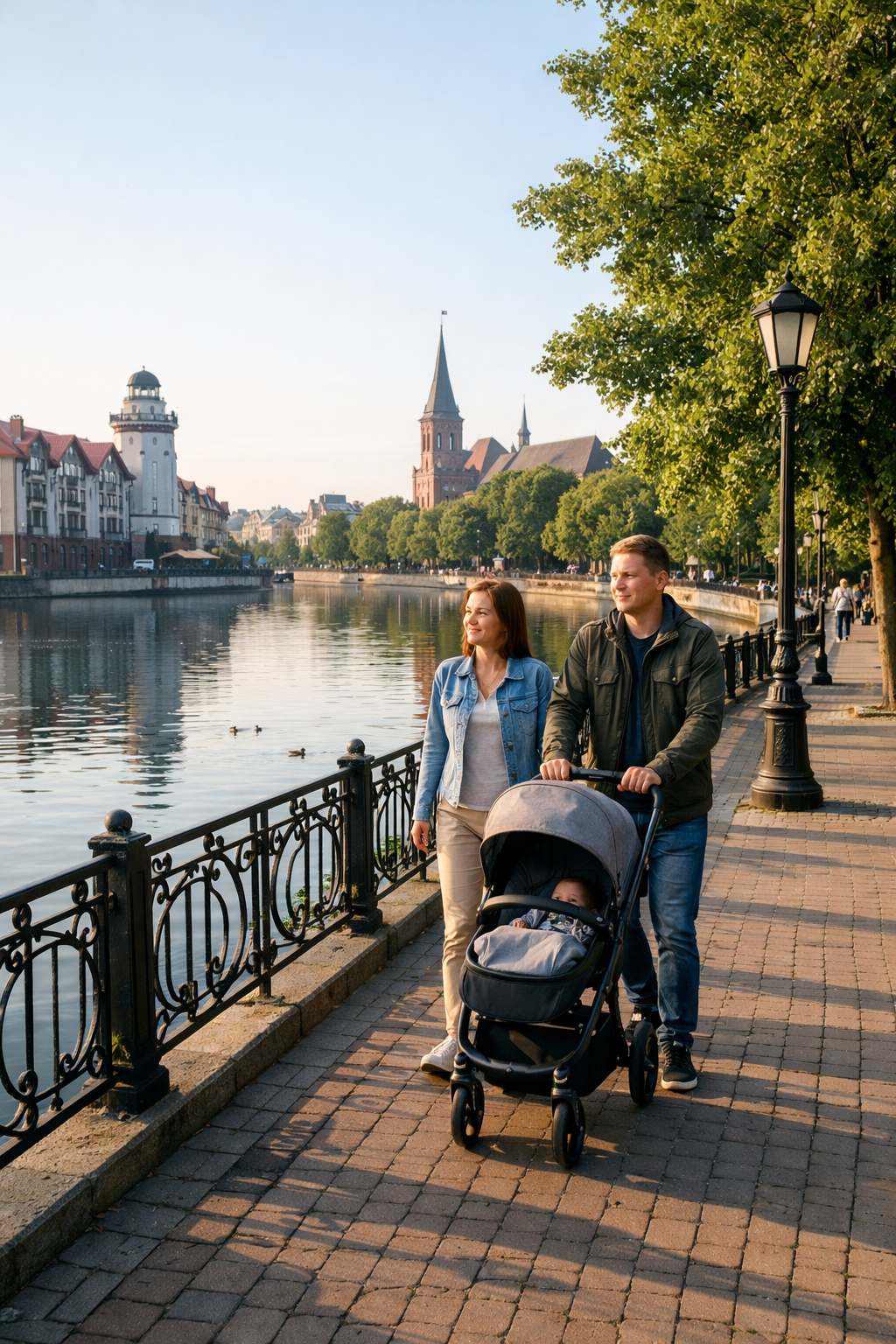 Набережная Верхнего пруда — лёгкий маршрут для семьи