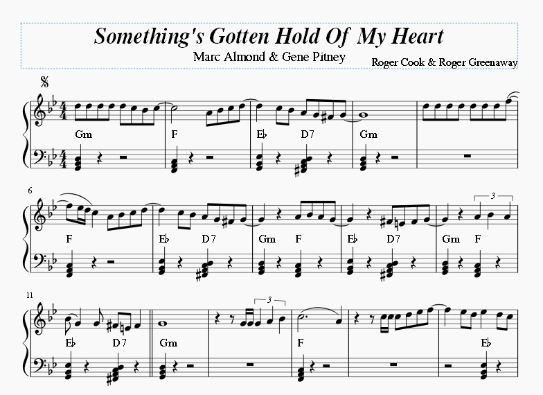 Something's Gotten Hold Of My Heart