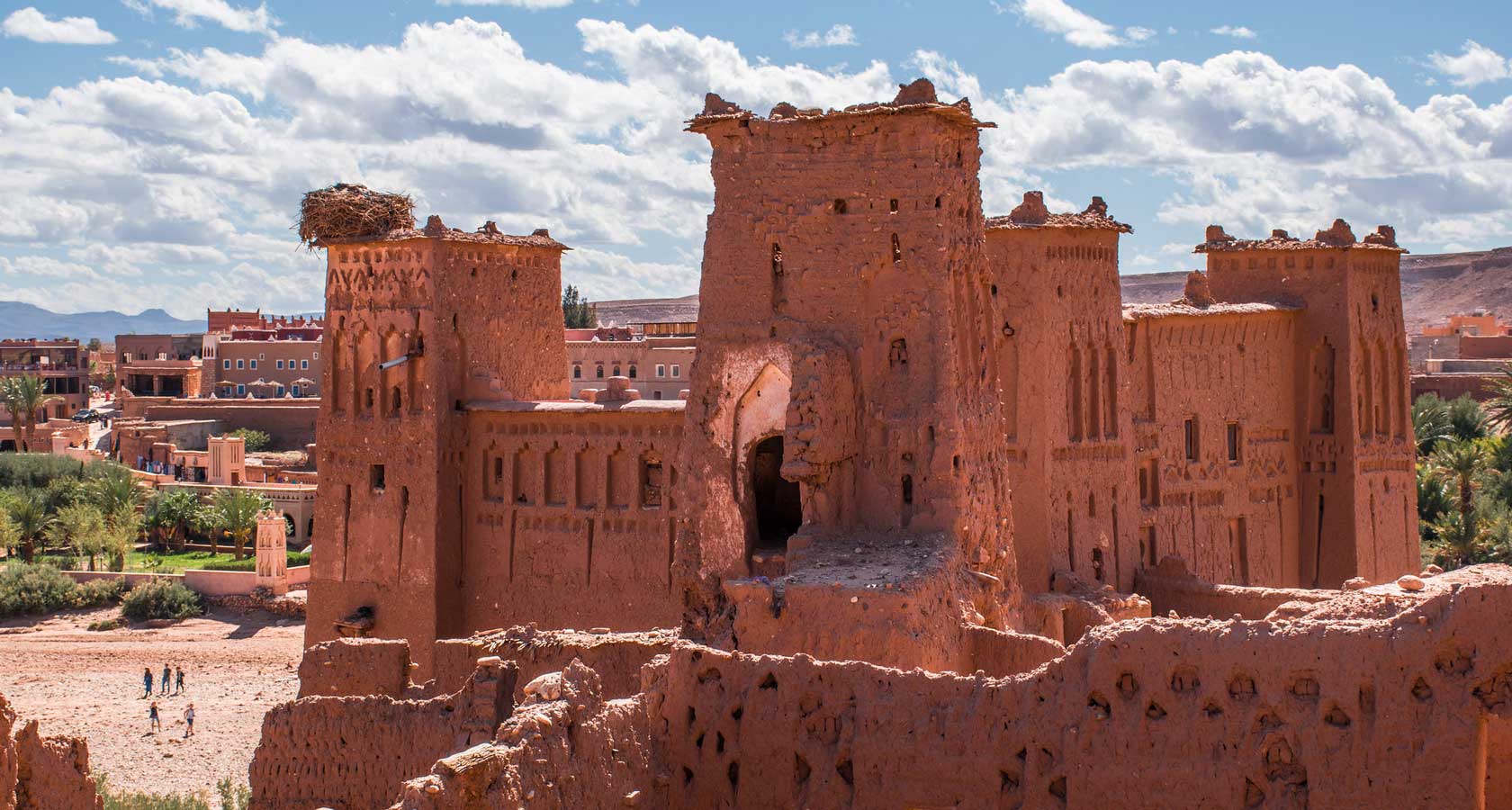 крепость ксар касба в марокко