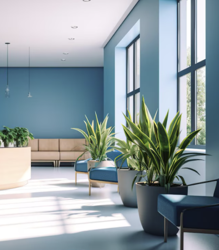 озеленение офиса LM Fleurie