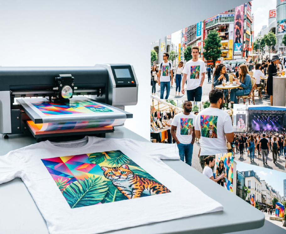 От трафаретов до DTF: Как эволюционировала печать на одежде и как начать свой бизнес?