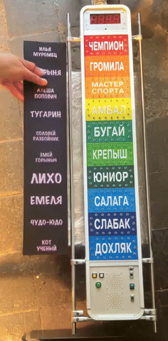 GIF как делается новая шкала на силомере