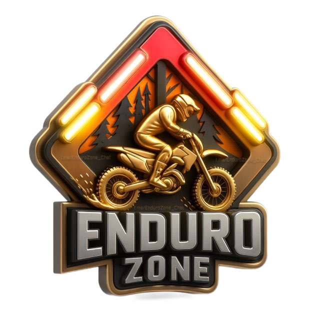 Логотип магазина ЗОНА ЭНДУРО - продавца мотоциклов и квадроциклов