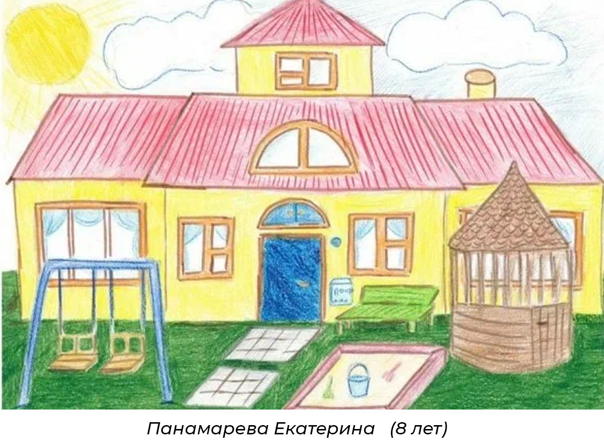 Изо 3 класс дом. Рисунок на тему мой дом. Рисование на тему дом. Детские рисунки домов карандашом. Детский садик рисунок.