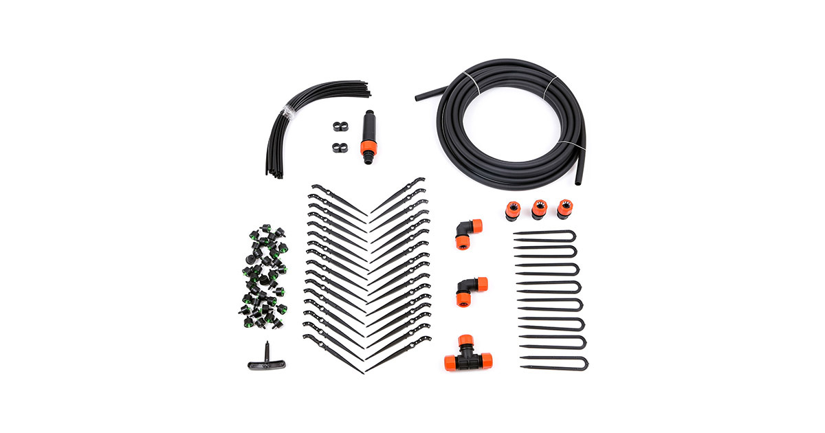 Капельный полив ЖУК от водопровода 30 растений