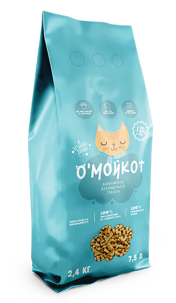 линейка кошачих наполнителей от производителя