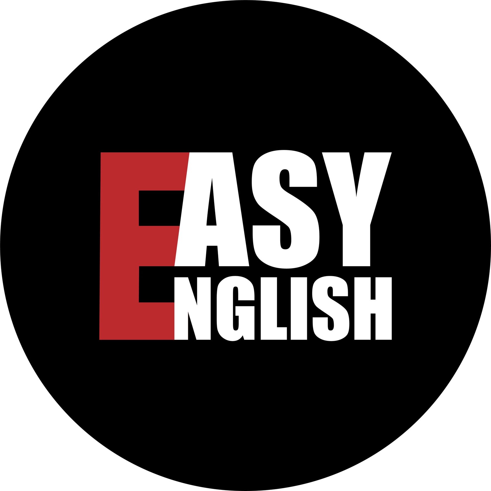 Логотип онлайн школы английского языка Easy English. 