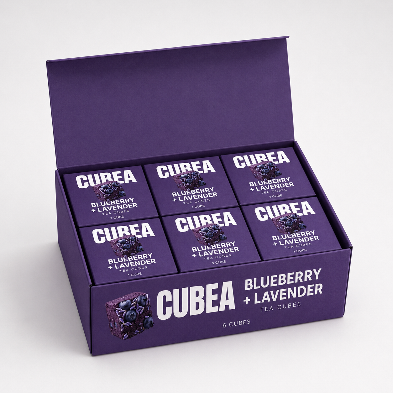 CUBEA — упаковка на шесть кубиков