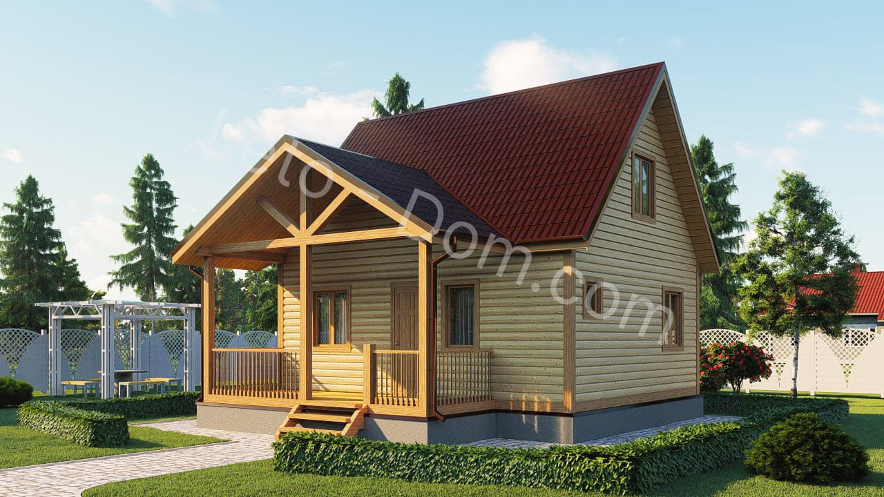 дом из бруса