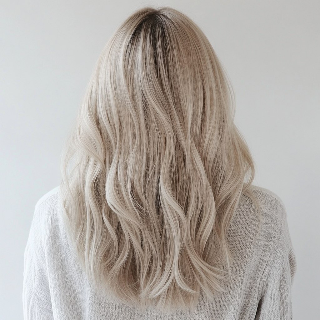 Нейтрализация желтого оттенка на блонде после осветления