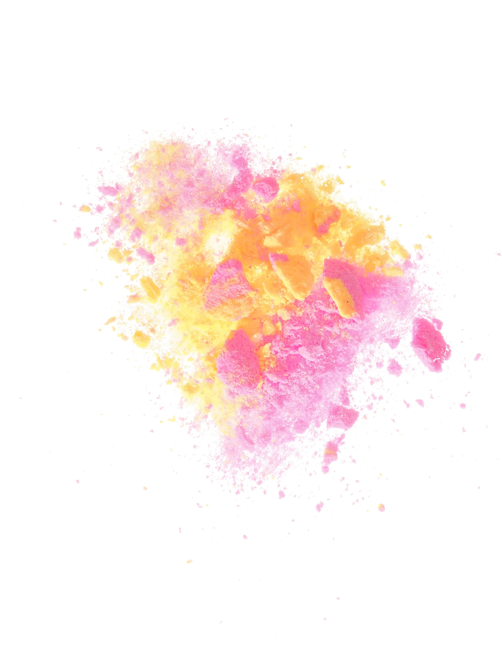 Макросъёмка текстур ванновых бомбочек