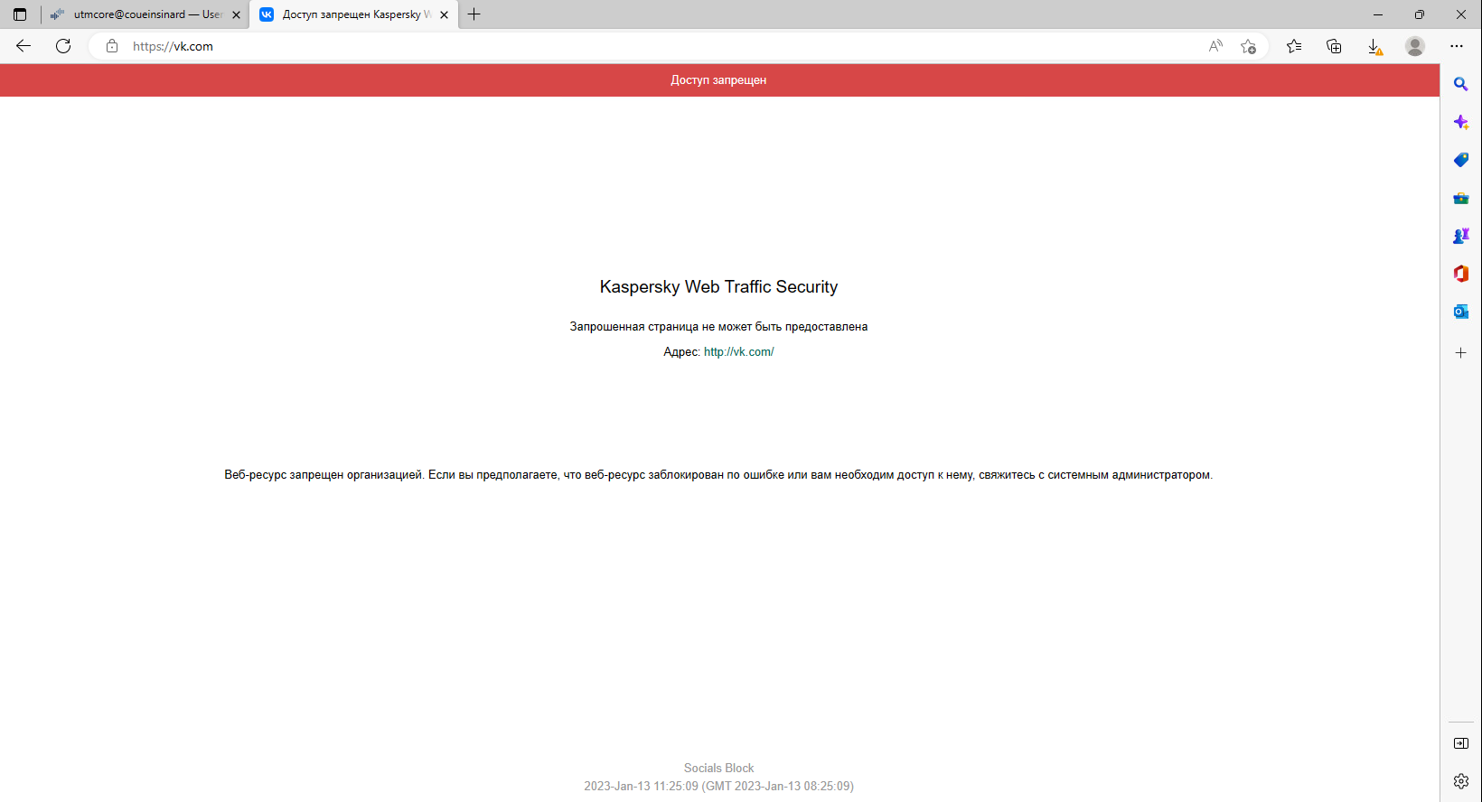 Web traffic security