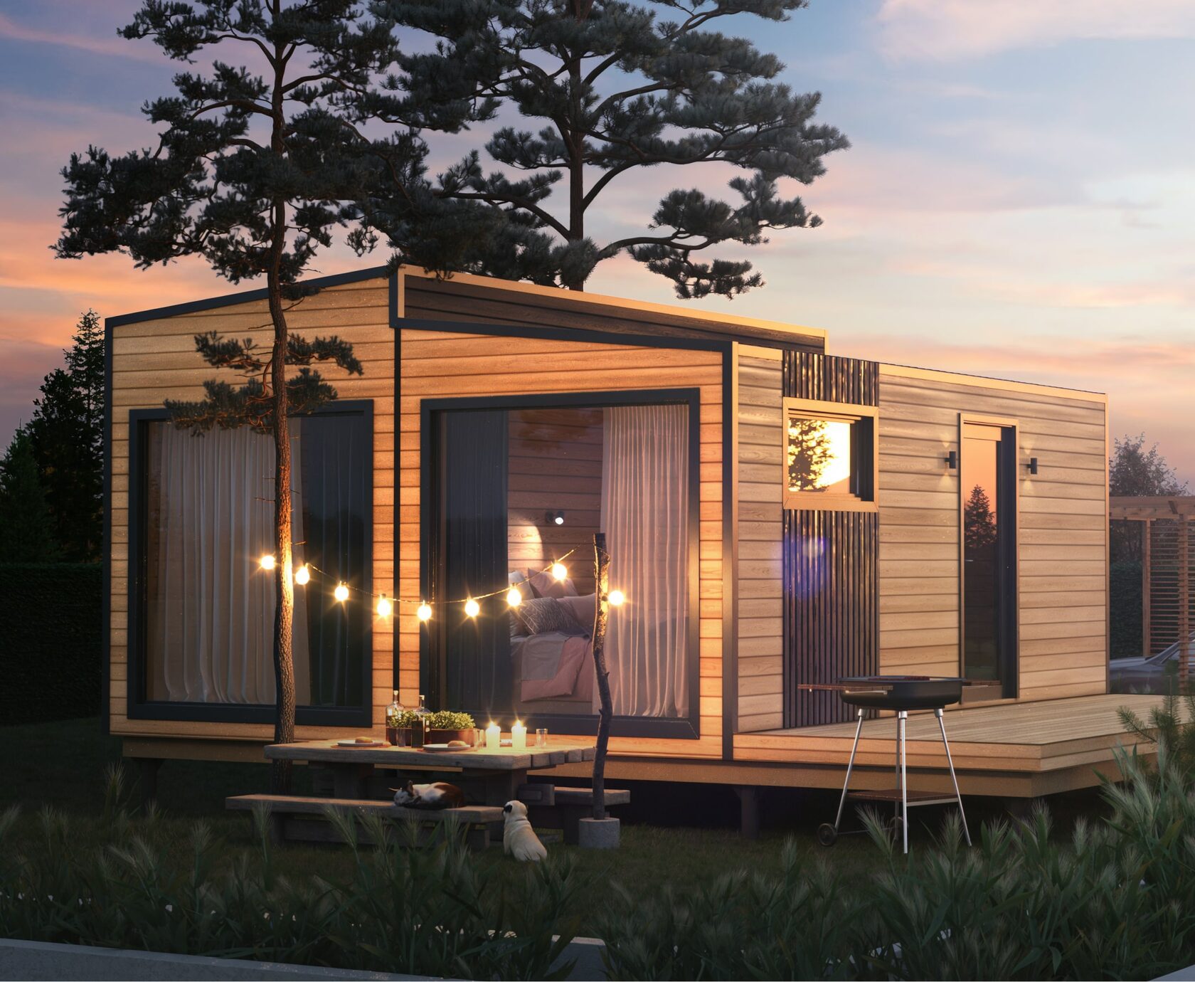 Динская модульный дом экстерьер